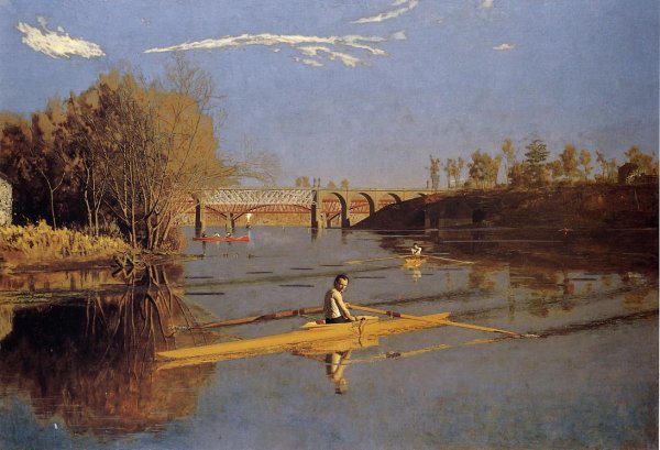 Max Schmitt in a Single Scull, 1871