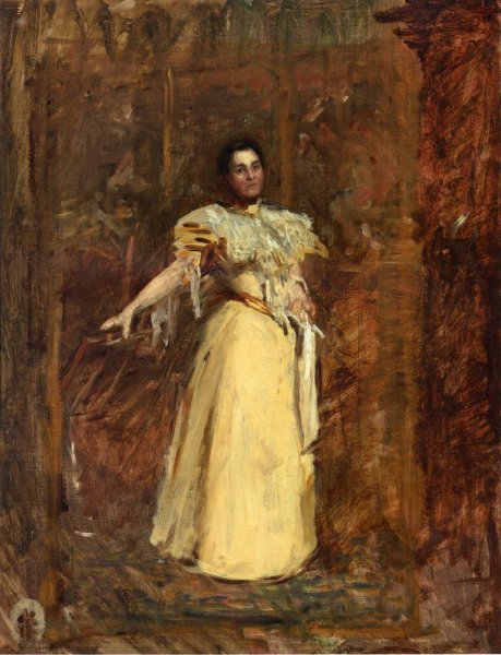 Portrait of Miss Emily Sartain, Study